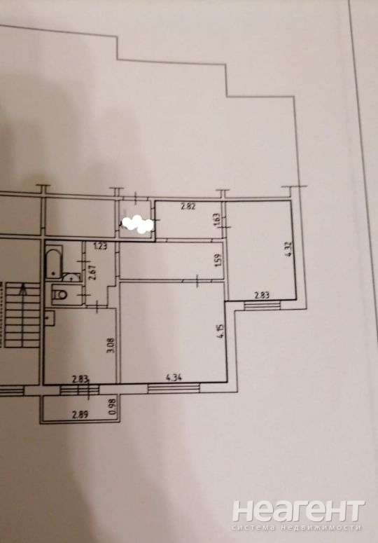 Продается 2-х комнатная квартира, 57 м²