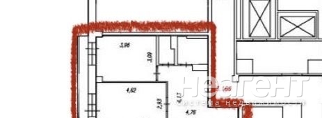 Продается 3-х комнатная квартира, 86,7 м²