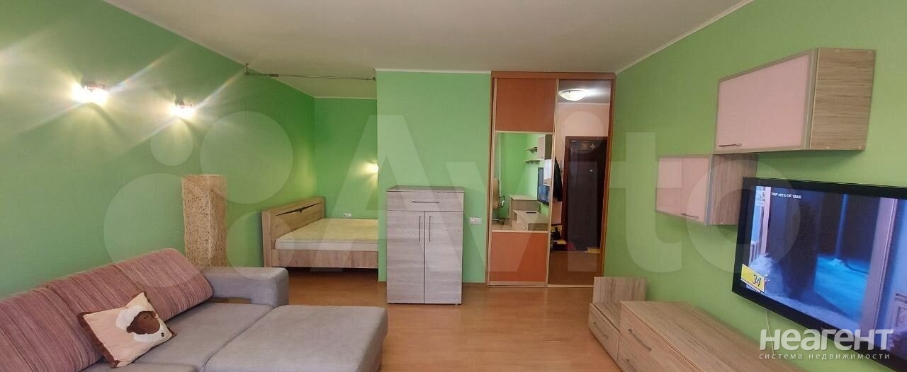 Продается 1-комнатная квартира, 57,9 м²