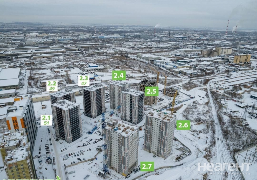 Продается 3-х комнатная квартира, 76,2 м²