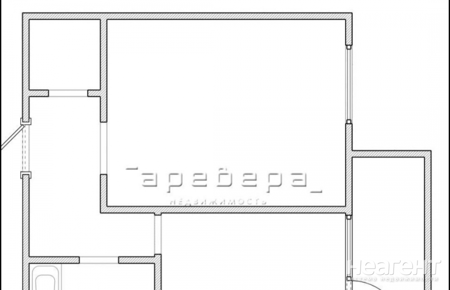 Продается 1-комнатная квартира, 31,6 м²