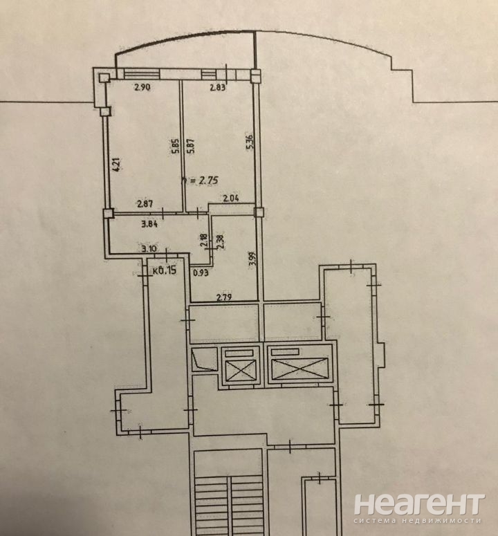 Продается 1-комнатная квартира, 48 м²