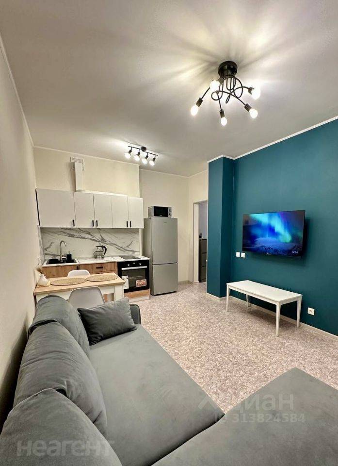 Сдается 1-комнатная квартира, 33,7 м²