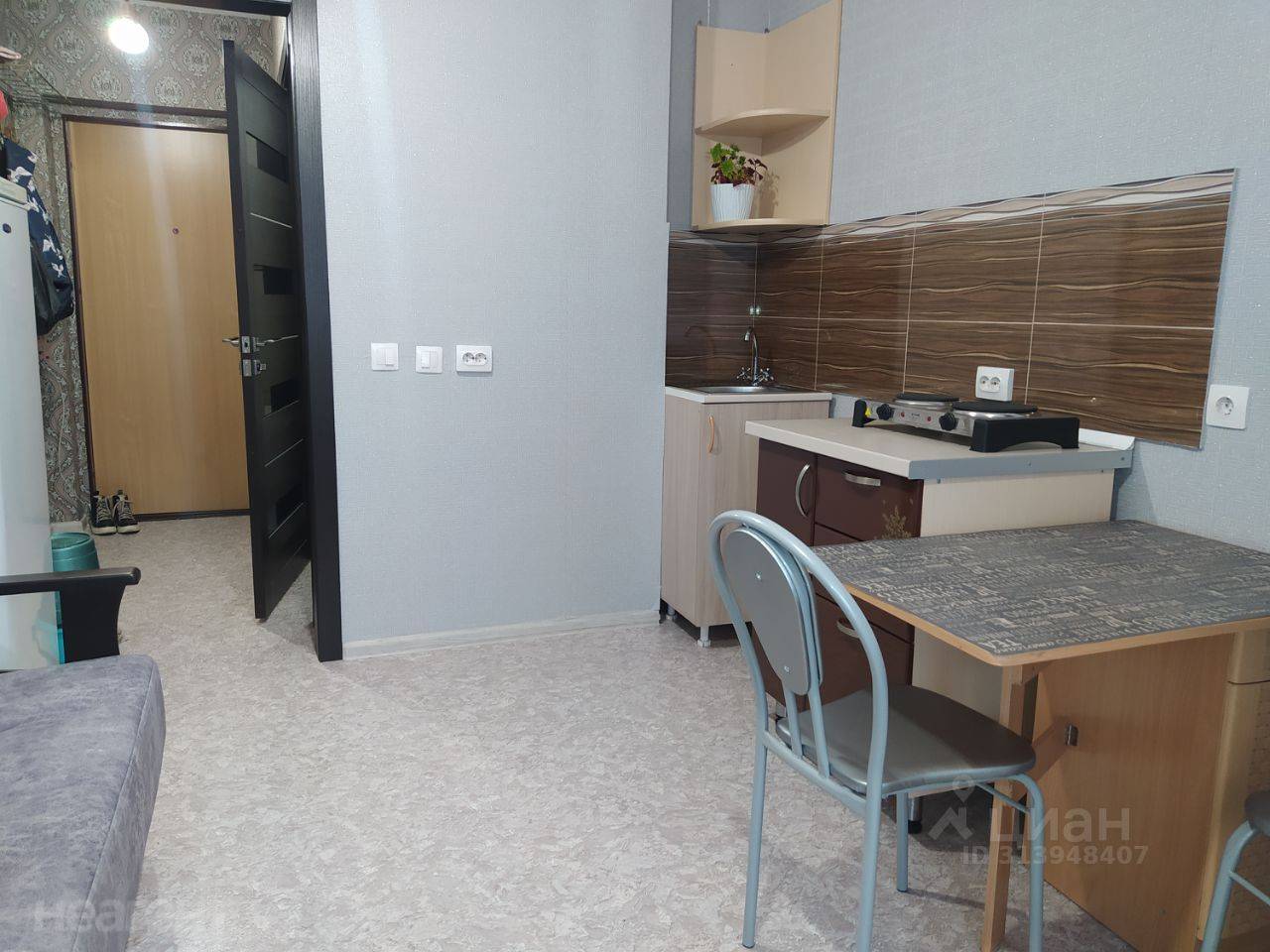 Сдается 1-комнатная квартира, 17 м²