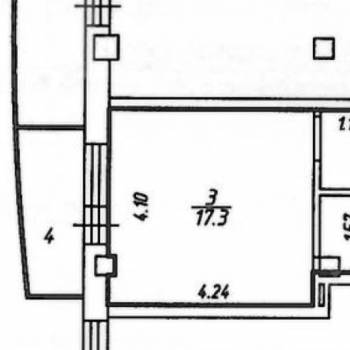 Сдается 1-комнатная квартира, 32 м²