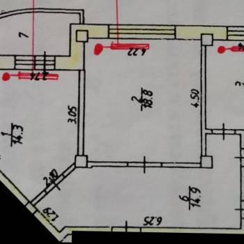 Продается 2-х комнатная квартира, 61,6 м²