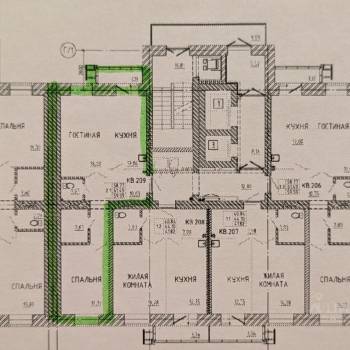 Продается 2-х комнатная квартира, 62 м²