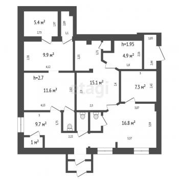 Продается Нежилое помещение, 107 м²