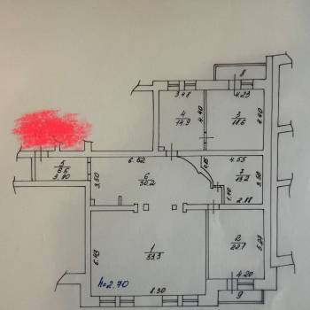 Продается 3-х комнатная квартира, 166 м²