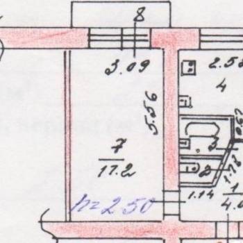 Продается 2-х комнатная квартира, 42 м²