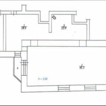 Продается 3-х комнатная квартира, 148 м²