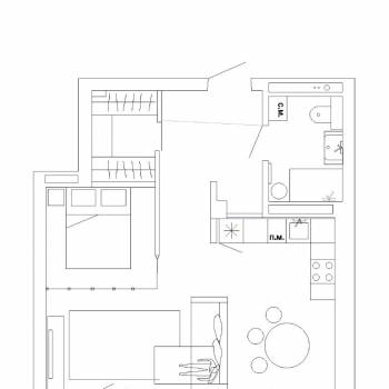 Продается 1-комнатная квартира, 49 м²