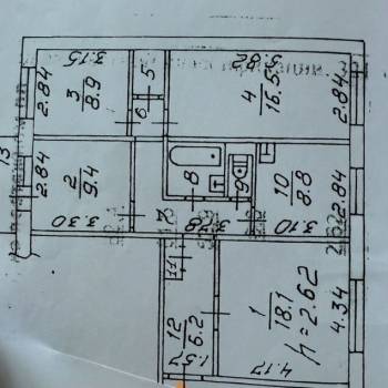 Продается Многокомнатная квартира, 81,6 м²