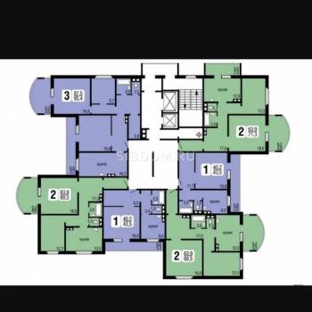 Продается 2-х комнатная квартира, 68 м²