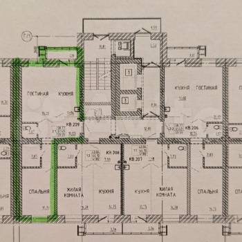 Продается 1-комнатная квартира, 44 м²