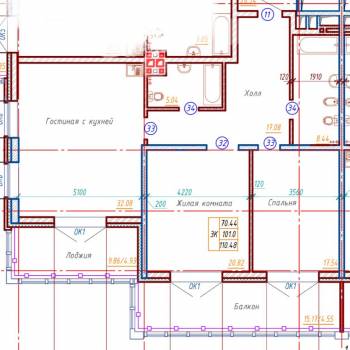 Продается 3-х комнатная квартира, 113,8 м²