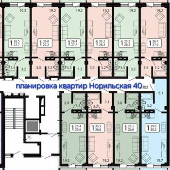 Продается 1-комнатная квартира, 27 м²