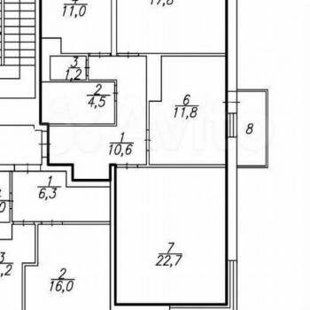 Продается 3-х комнатная квартира, 79 м²