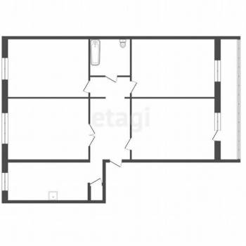 Продается Многокомнатная квартира, 81,7 м²