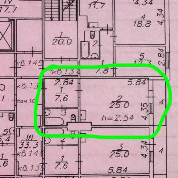Продается 1-комнатная квартира, 36,7 м²