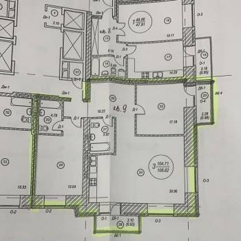 Продается 3-х комнатная квартира, 101,5 м²