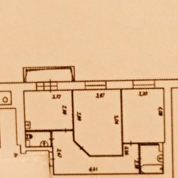 Сдается 2-х комнатная квартира, 62,5 м²