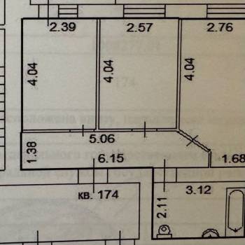 Продается 2-х комнатная квартира, 51 м²