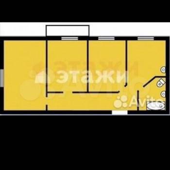 Сдается Многокомнатная квартира, 62 м²