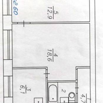 Продается 2-х комнатная квартира, 45,2 м²