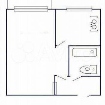 Сдается 1-комнатная квартира, 32 м²