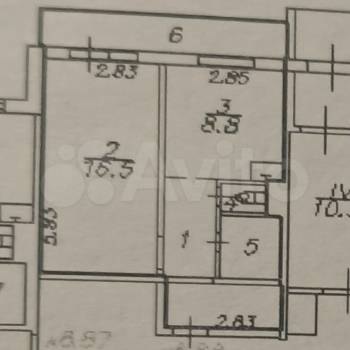 Продается 1-комнатная квартира, 35,6 м²
