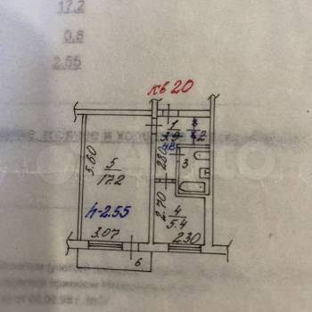 Продается 1-комнатная квартира, 31 м²