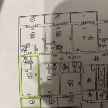 Продается 1-комнатная квартира, 22,6 м²