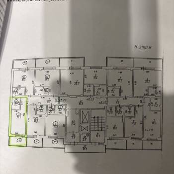 Продается 1-комнатная квартира, 22,6 м²
