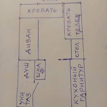 Сдается 1-комнатная квартира, 17 м²
