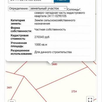 Продается Участок, 1000 м²