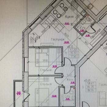Продается 3-х комнатная квартира, 71,5 м²