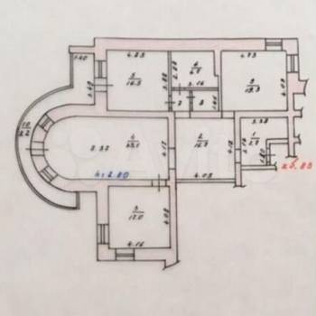 Продается 3-х комнатная квартира, 261,5 м²