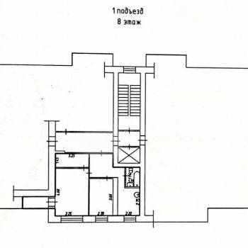 Продается 2-х комнатная квартира, 44,6 м²
