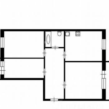 Продается 3-х комнатная квартира, 64,8 м²