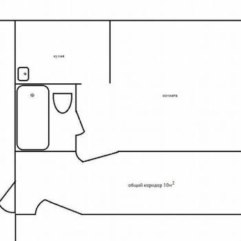 Продается 1-комнатная квартира, 21,8 м²