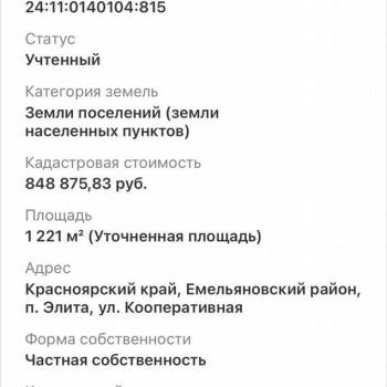 Продается Участок, 1220 м²