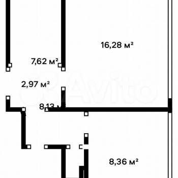 Сдается 1-комнатная квартира, 40,5 м²