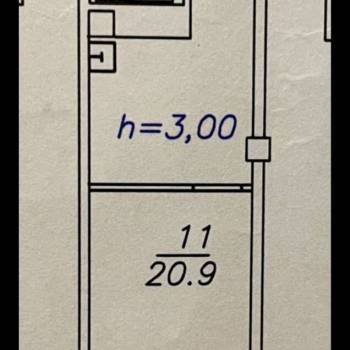 Продается 1-комнатная квартира, 26,3 м²