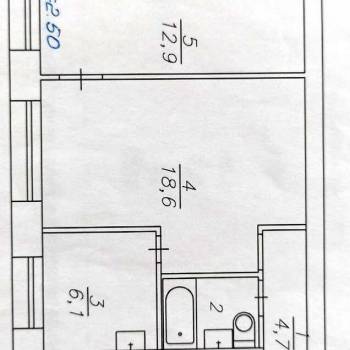Продается 2-х комнатная квартира, 45,2 м²