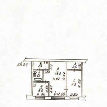 Продается 2-х комнатная квартира, 45,5 м²