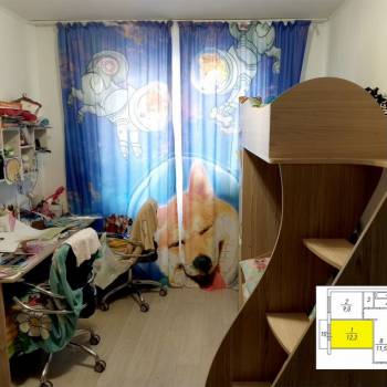 Продается 3-х комнатная квартира, 67,1 м²