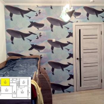 Продается 3-х комнатная квартира, 67,1 м²