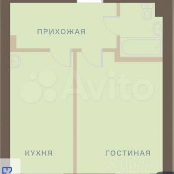 Сдается 1-комнатная квартира, 41,9 м²