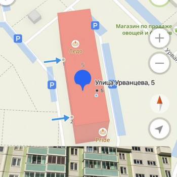 Сдается 2-х комнатная квартира, 49 м²